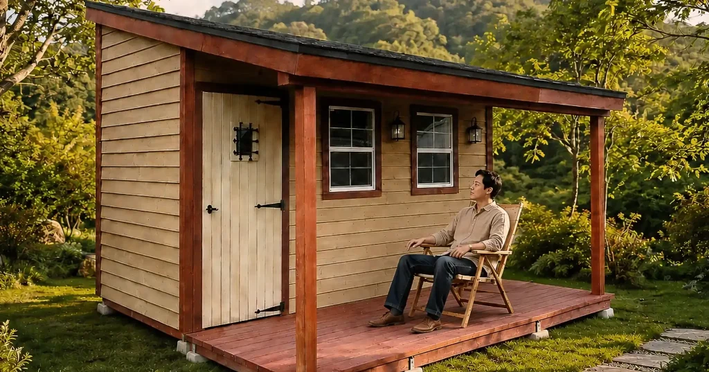 【憧れの隠れ家を!】DIYで作る小屋の魅力と楽しみ方