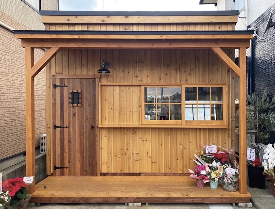 小屋の店舗活用!プリン専門店がオープン!