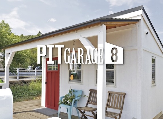 ピットガレージ8 | おしゃれな小屋とガレージならグリーンベル