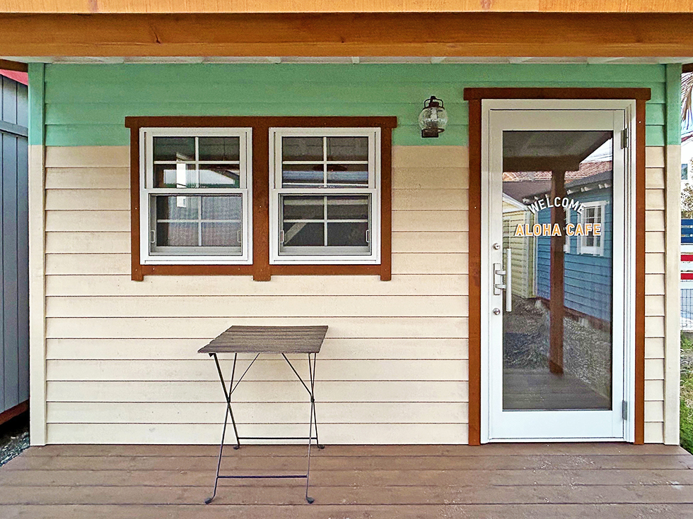 greenbell tiny house hi showroom front