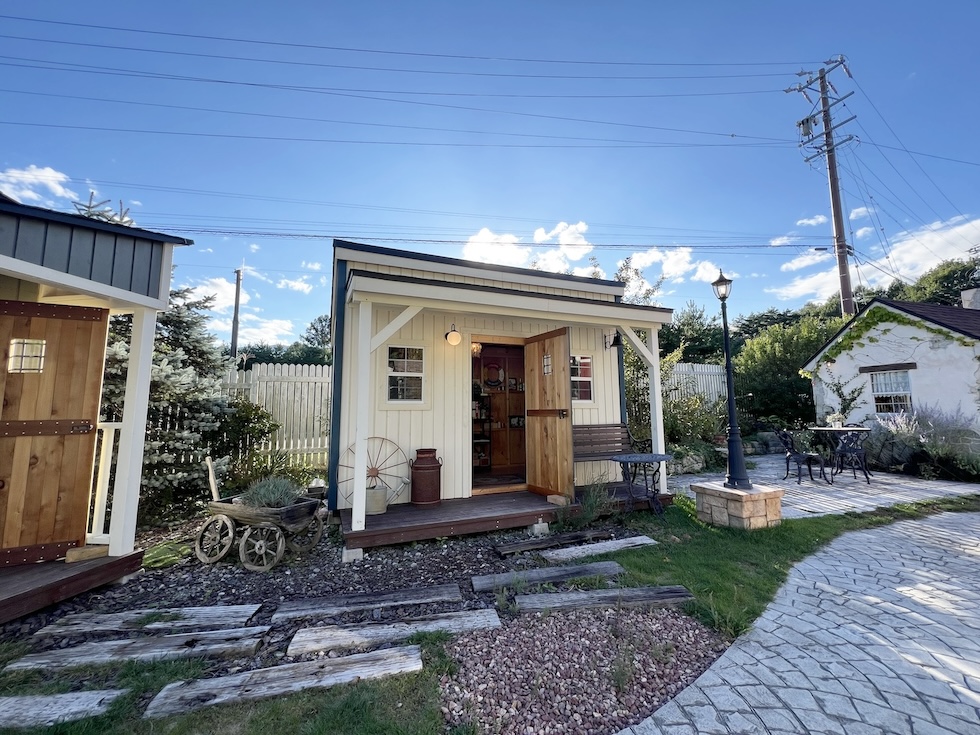 長野県本社展示場の小屋:ナチュラルシリーズ・スタイル01の外観